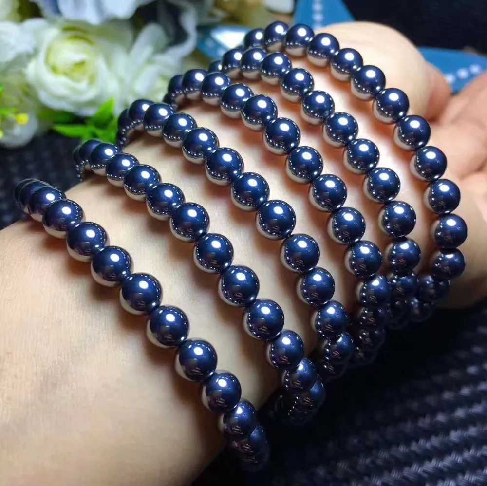 Natural Terahertz Wave Gems Bracelets (2)