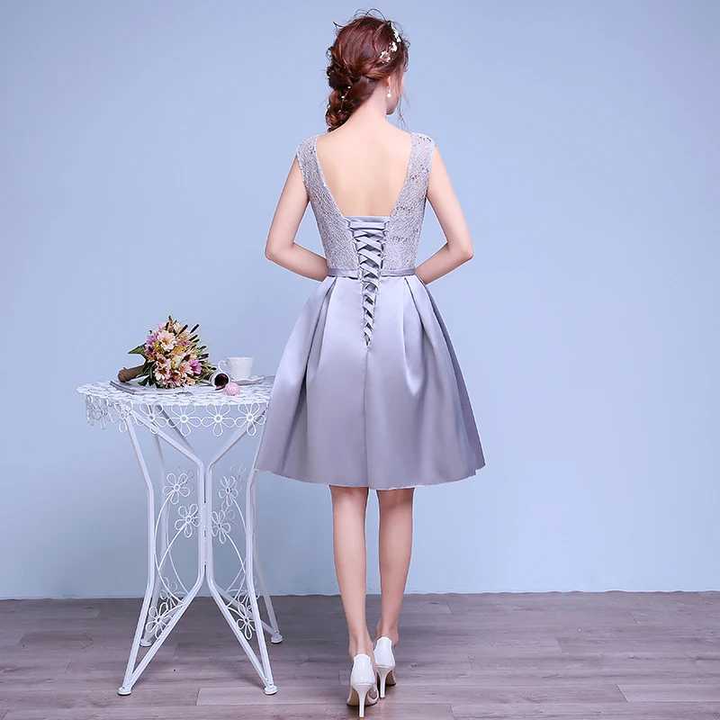 Robe De Soiree 2016 новое Простое Элегантное ТРАПЕЦИЕВИДНОЕ Розовое Вечернее Платье До