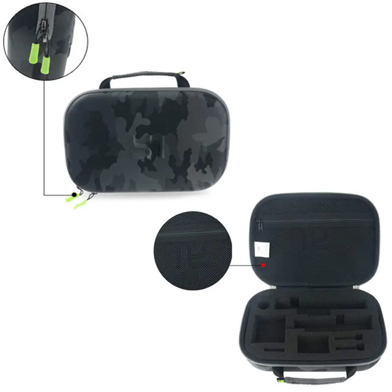 Оригинальная сумка для хранения камеры Yi, водонепроницаемый камуфляжный чехол EVA для Xiaomi Yi 4 k/Gopro Hero 5 4/SJCAM SJ6 SJ7, аксессуары