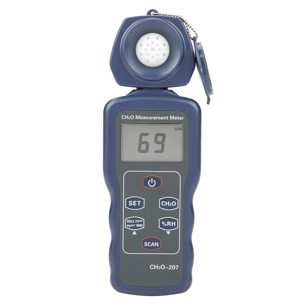 

SM207 Portable Formaldehyde Detector Meter Indoor Handy Air Quality Tester Environmental Chemical Monitor