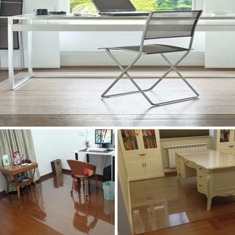 Chair Mat Wooden Floor Protection Carpet Office Pvc Non Slip Area