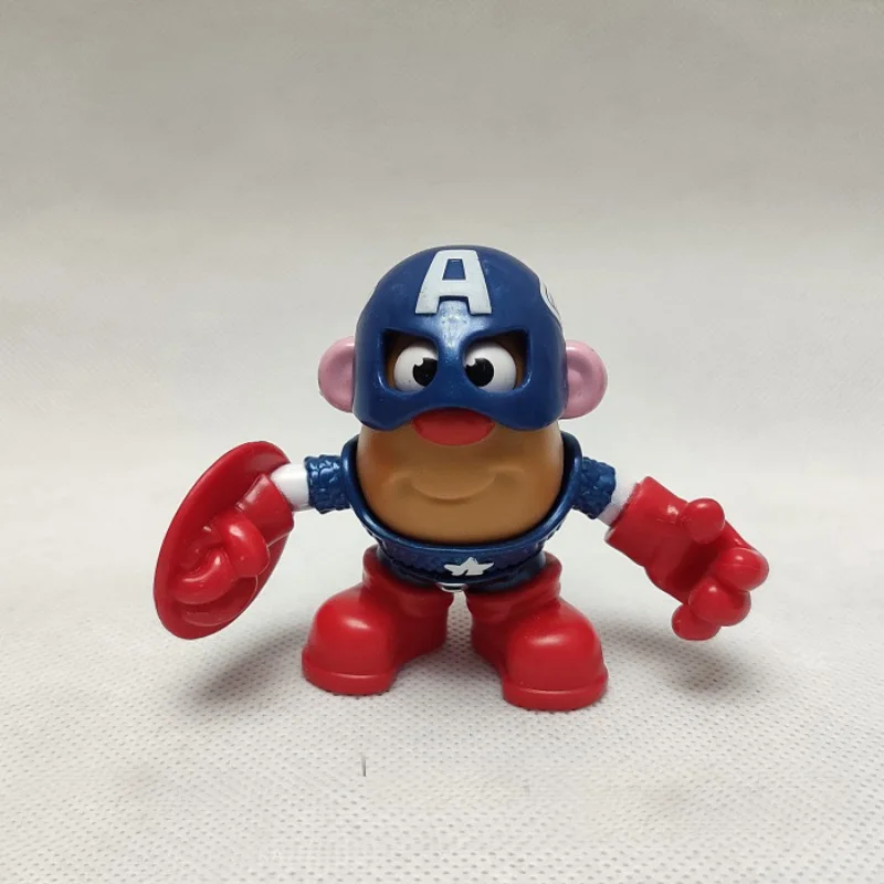

Marvel Avengers Spider-man Iron Man Mr Potato Head Mr. Potato Humpty Dumpty Cosplay Mixable Mashable Heroes Pvc Figure Toys