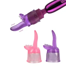 Sex Clitotis Stimulator Wand Vibrator Headgear AV Dildo Vibrator Sleeve Cap Clitoral Stimulation Masturbator Sex Toys For Women