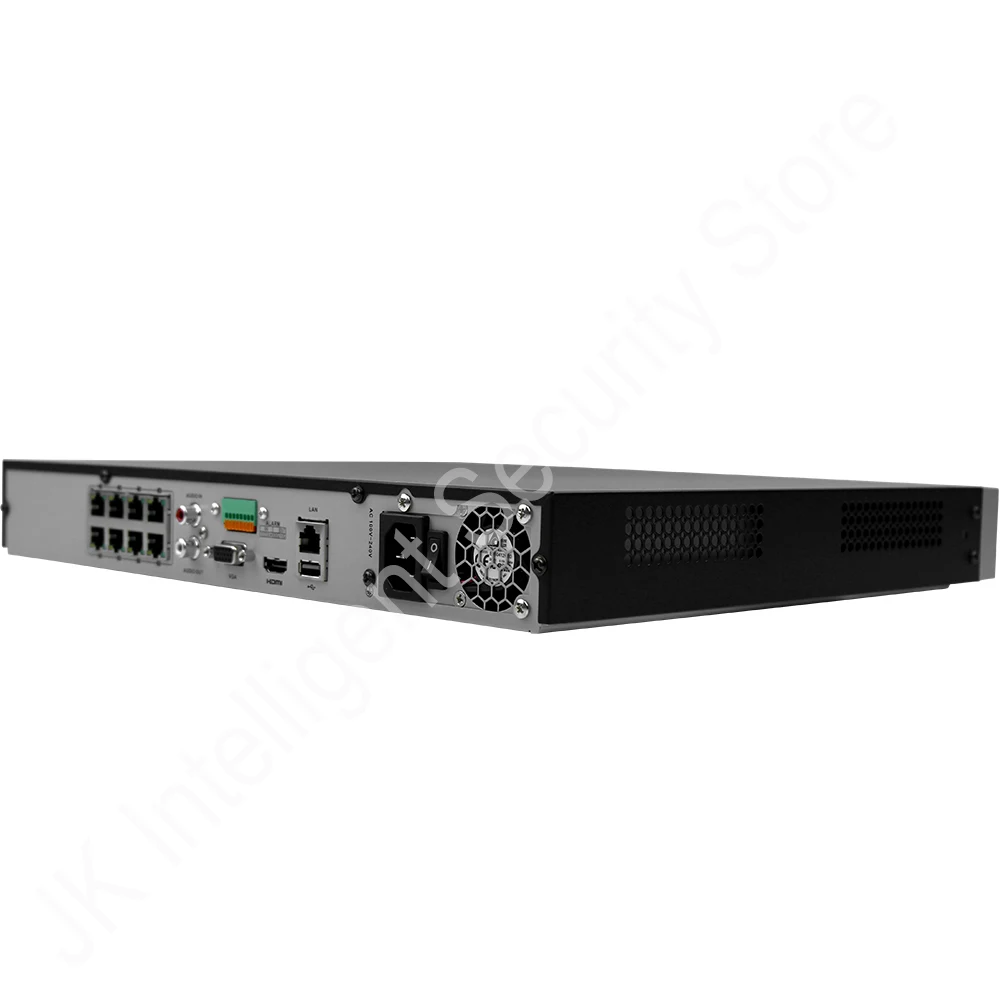 Hikvision DS 7608NI K2/8 P 8CH NVR 2SATA сетевой видеорегистратор Plug Play английская версия H.265