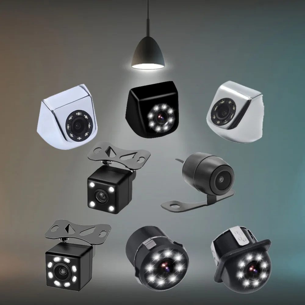 

Car Rear View Camera 4/8 LED Night Vision Reversing Auto Parking Monitor CCD Waterproof 170 Degree back-up camera