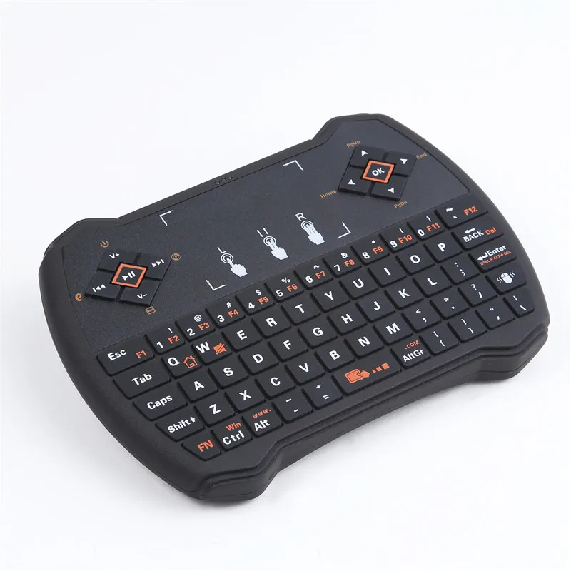 

2.4GHz Mini Wireless Keyboard Computer Gaming Remote Control With Touchpad 71 Keys Air Mouse for Android TV Box Mini PC Laptop