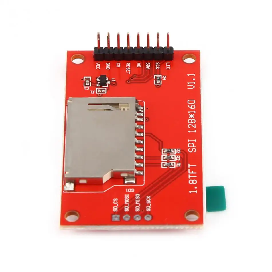 

LCD Display 1.8 inch SPI TFT LCD Display Module Universal LCD Controller Display ST7735 128x160 51/AVR/STM32/ARM 8/16 bit