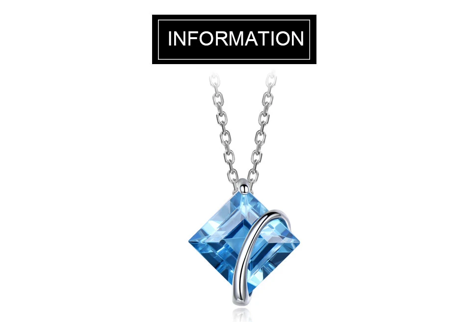 Natural Swiss blute topaz set for women SCG001B-1 (1)
