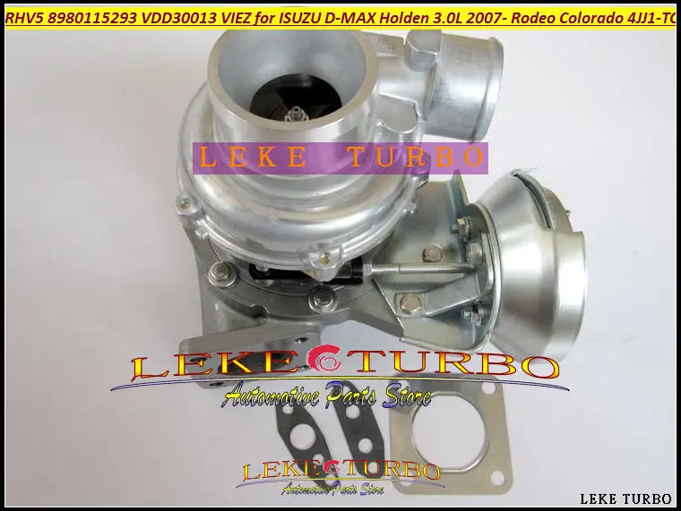 RHV5 8980115293 VDD30013 VIEZ Turbo Turbocharger For ISUZU D-MAX For HOLDEN 3.0 CRD 2007- Rodeo Colorado 4JJ1T 4JJ1-TC 3.0TD 3.0L 163HP (5)