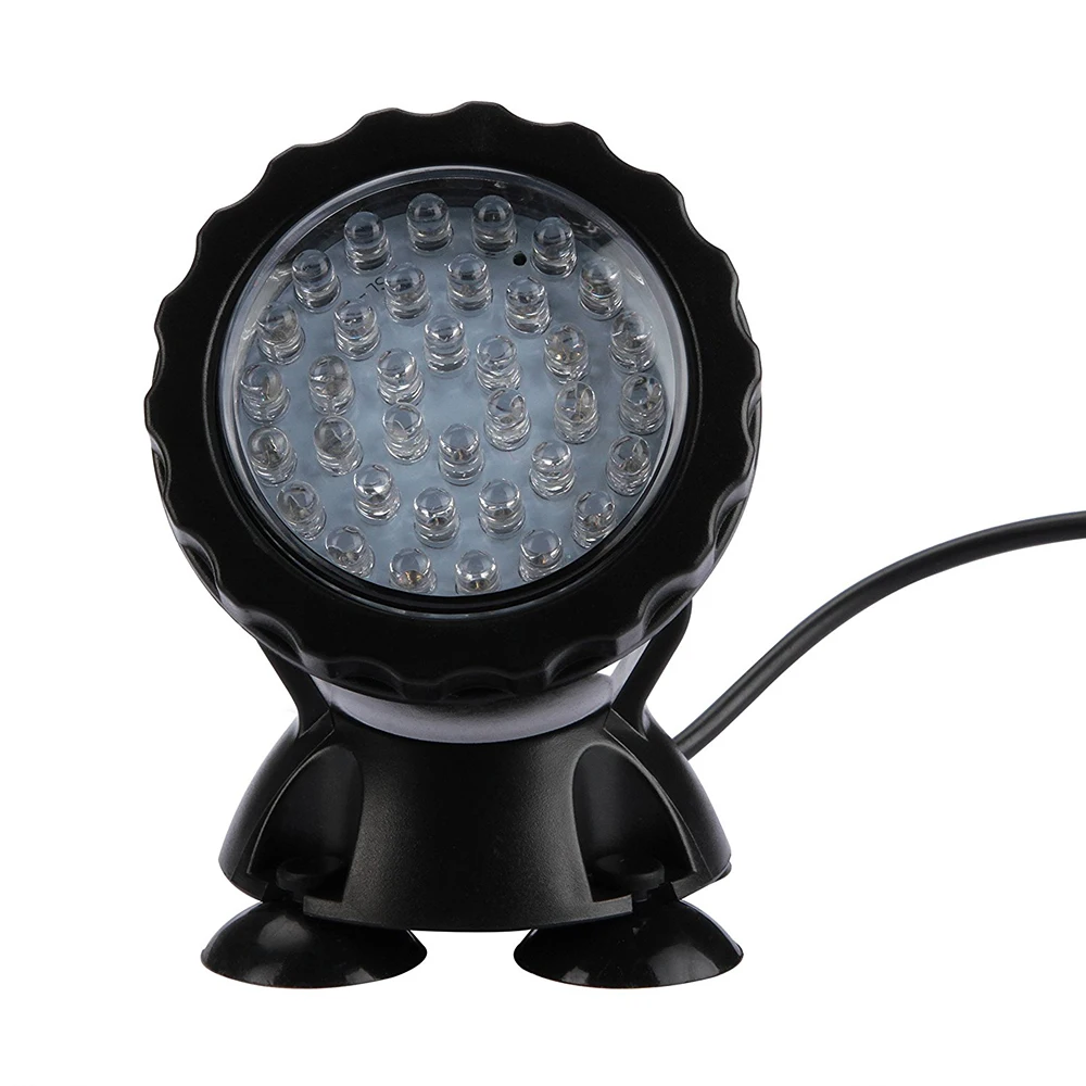 DONWEI 4 stücke RGB 36 FÜHRTE Unterwasserlicht Scheinwerfer Wasserdicht IP68 Tauch Lichter für Teich Aquarium Landschaft Beleuchtung