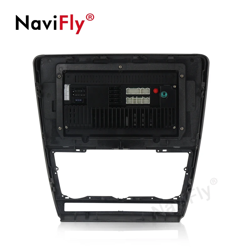 Clearance NaviFly Android8.1 Russian menu Car radio FM cassette for SKODA Octavia 2 2011-2013 A5 free shipping GPS BT 4g WIFI 5
