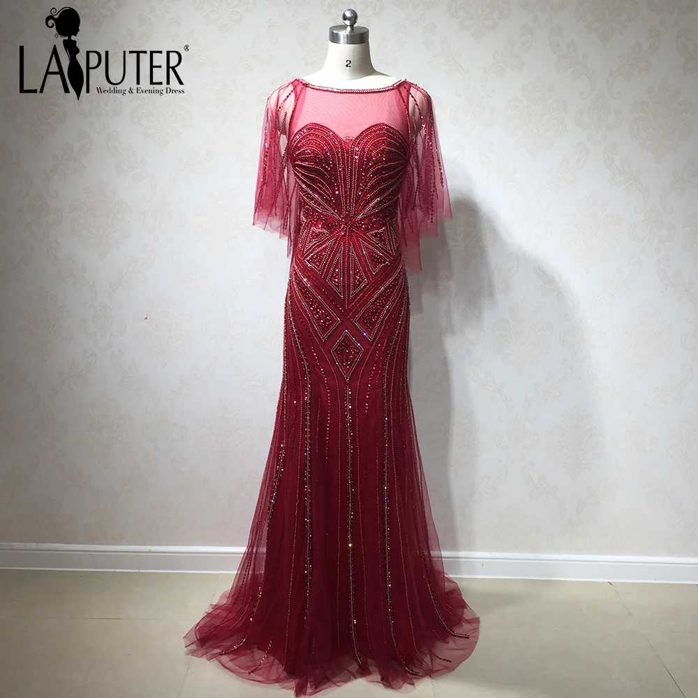 shawl for maroon dress