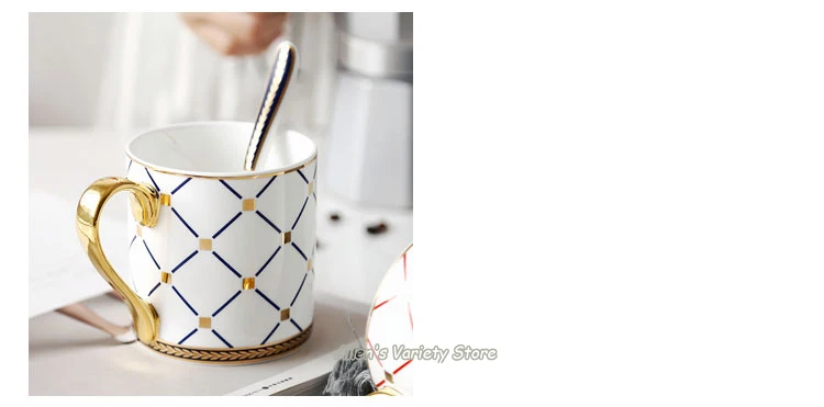 Позолоченная Кружка 380 мл в скандинавском британском стиле, золотистый керамический кружка керамическая для кофе кружка из костяного фарфора, чашка для молока, позолоченная кружка