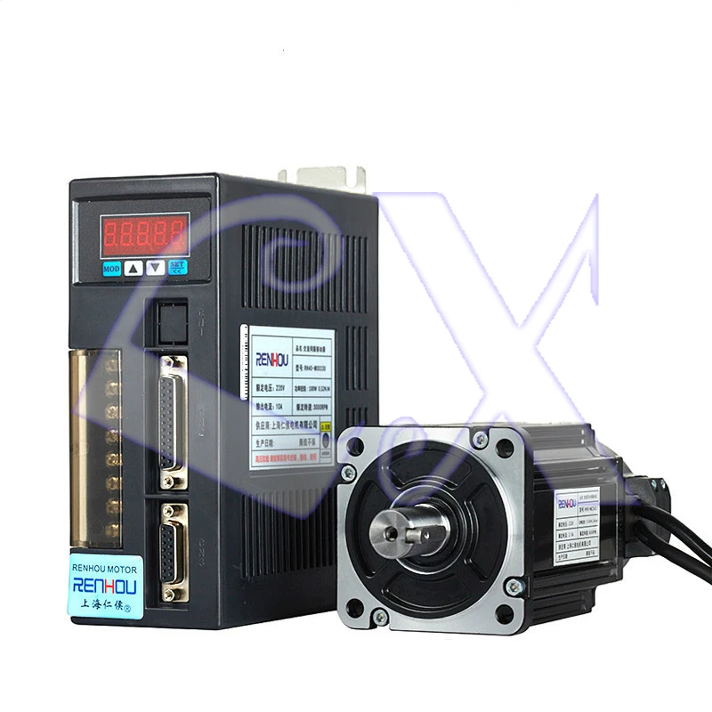 750 Вт Серводвигатель комплект AC220V 2.4N.M NEMA32 80 мм 80ST-M02430 мотор и AASD-15A драйвер с 3 м