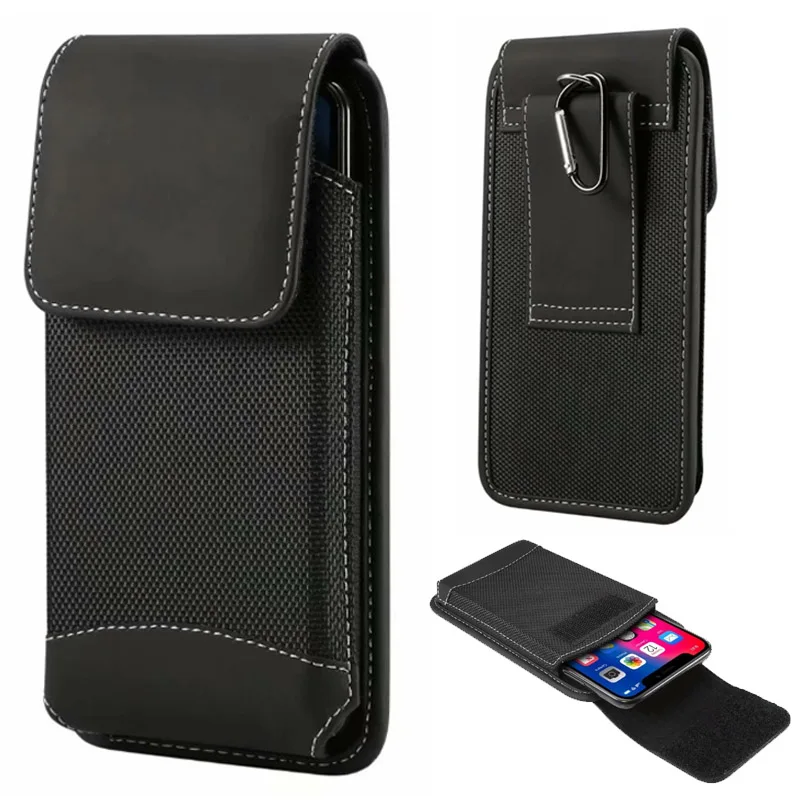 For Redmi 7A/ Y3/Note 7S/K20/K20 Pro Carrying Case Belt Clip Holster Durable oxford cloth Camping Hiking Outdoor Holster Bag