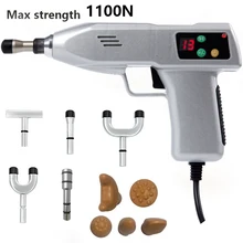 1100N 13 уровней регулируемая мануальная терапия для позвоночника инструмент Электрический bonesetting артефакт активатор шейки матки терапия массажер