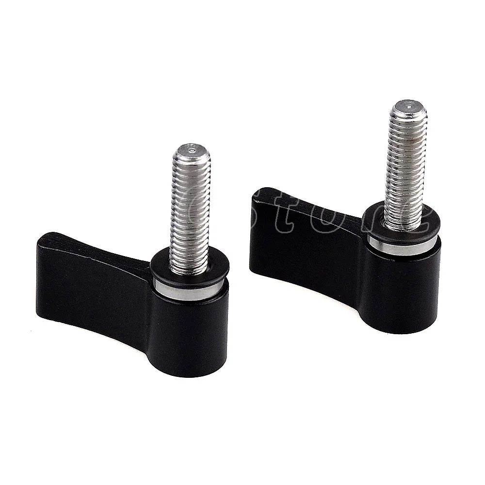 

Black Wing M5 Rotated Universal Thread Knob Screw Mount for DSLR Camera Rail Rig Support System Follow Focus Stabilizer - 701