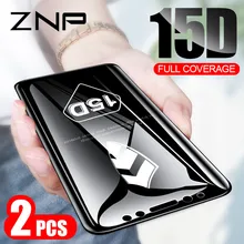 ZNP 2 шт. 15D защитное закаленное Стекло для samsung A3 A5 A7 Экран протектор для samsung J4 J6 плюс A8 J7 Стекло