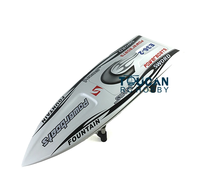 E36 KIT 30" Electric RC boat Well Painted Fiber Glass Monohull Boat Hull only for Advanced Player White TH02646 3