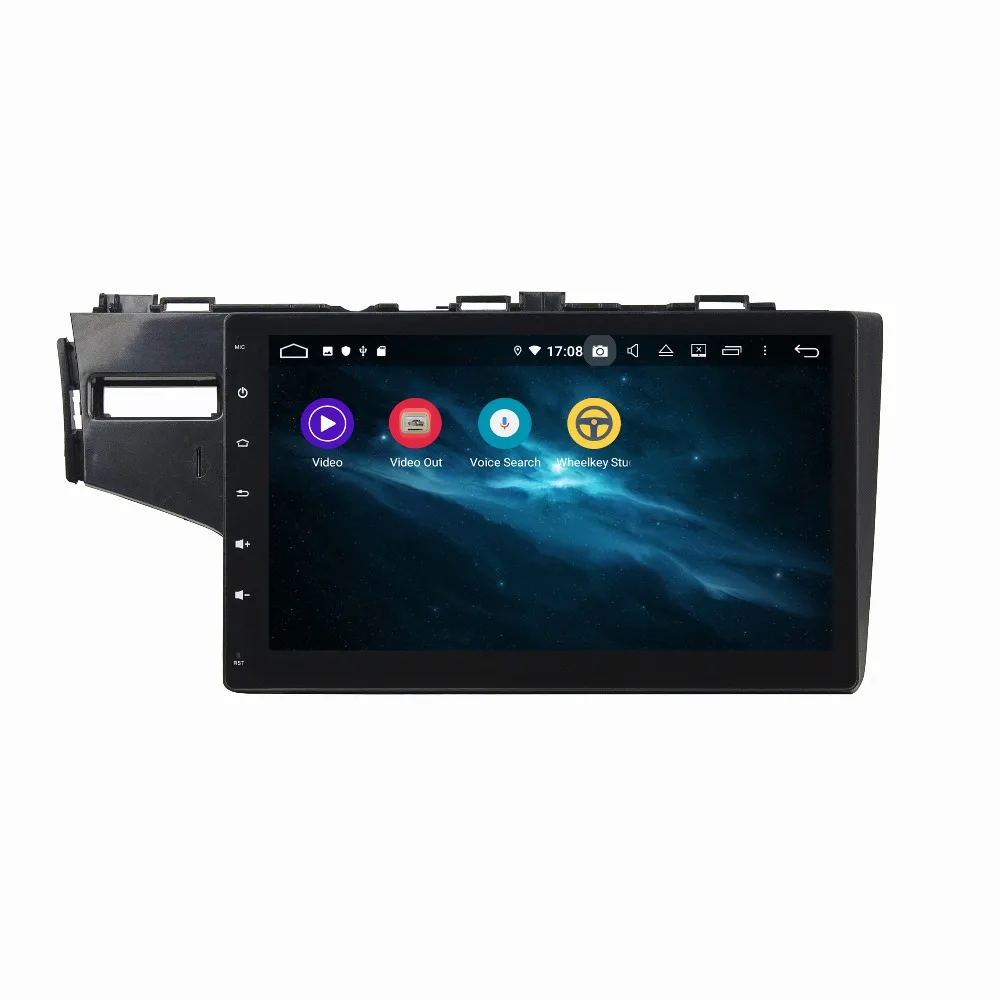 Top 10.1" Android 9 4+64G DSP Car DVD Player GPS navigation For HONDA Fit Jazz 2014-2018 head unit multimedia player tape recorder 5