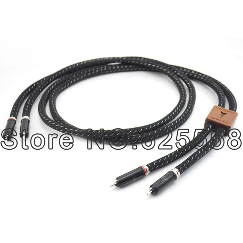 

HIfi 3M WBT 0102Ag RCA connectors KS-1036 RCA audio interconnect Cable