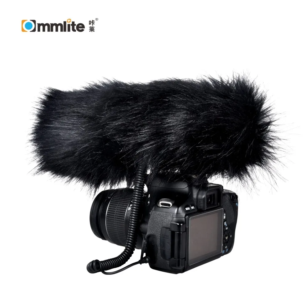 Commlite CVM V30 R Профессиональный DSLR конденсаторный микрофон для видеоинтервью камеры