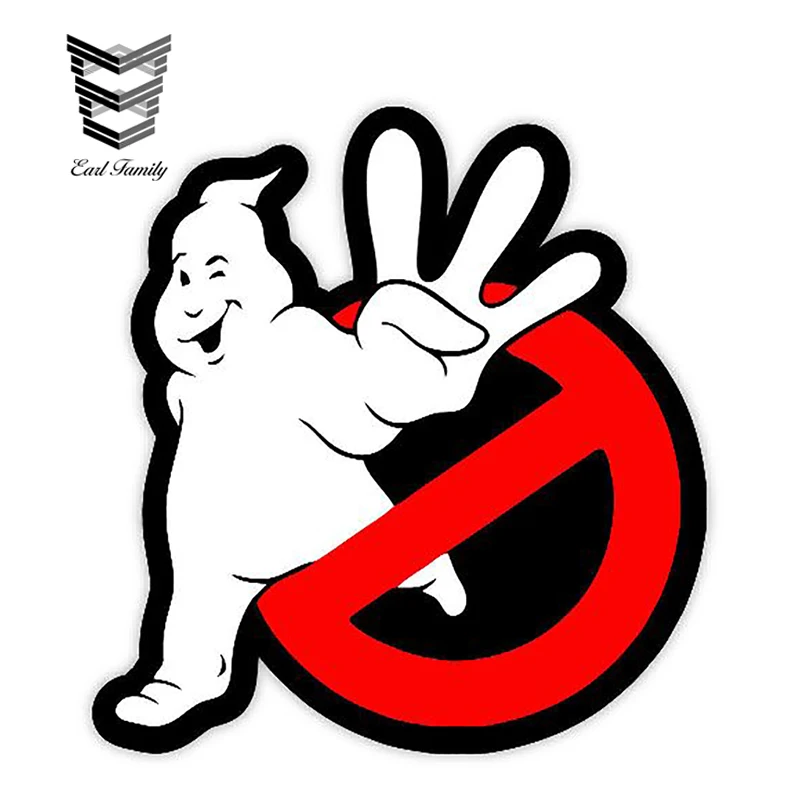 

EARLFAMILY 13cm X 12.3cm Car Styling Ghostbusters III Decal Cartoon Sticker Waterproof Auto Motor Decor Graphics Car Stickers