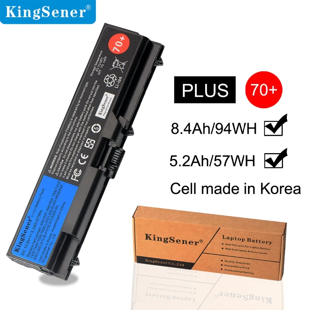 Продажа KingSener 10,8 V 5200mAh лаптоп с Батарея для lenovo ThinkPad T430 T430I L430 T530 T530I L530 W530 45N1005 45N1004 45N1001 45N1000