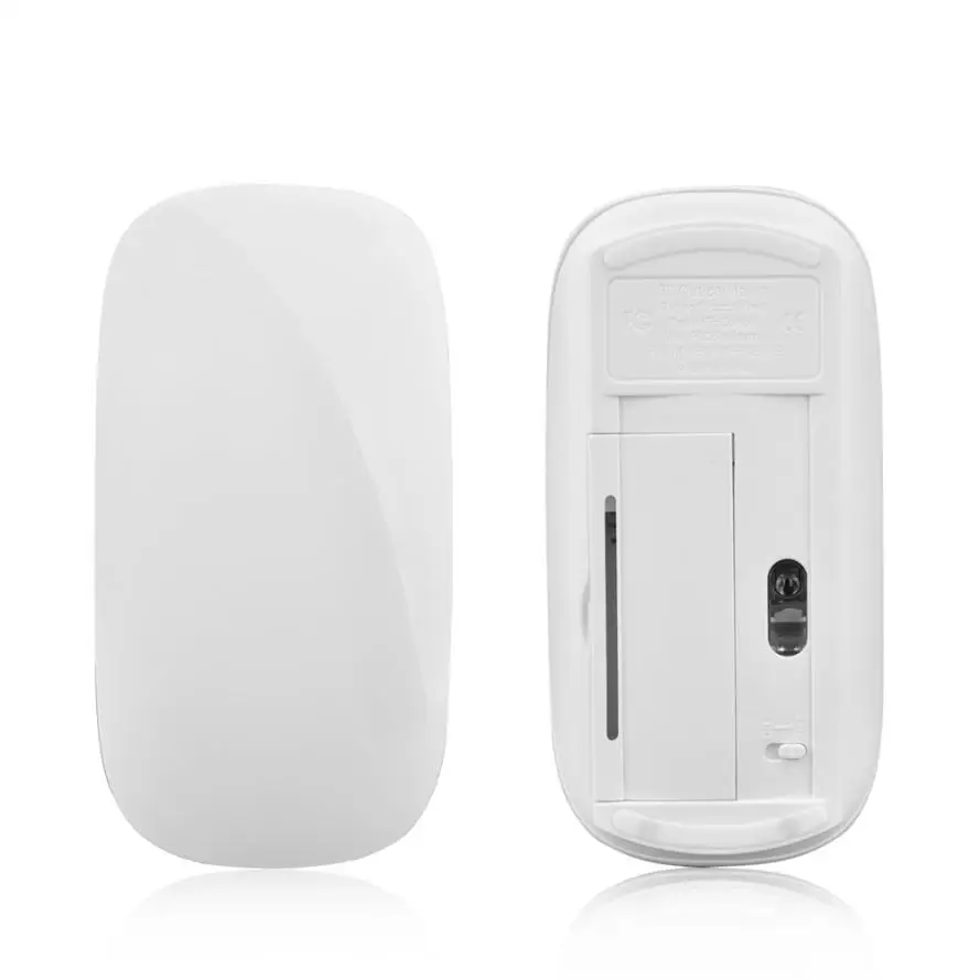 Ecosin2 Mosunx 2 4 GHz Беспроводная ультратонкая USB Мультисенсорная прокрутка мышь для Apple