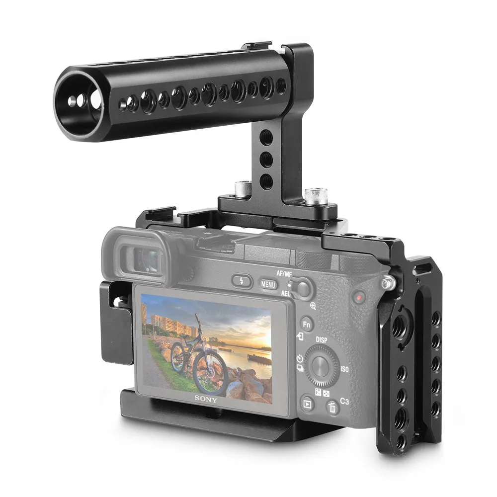 SmallRig Защитная клетка для камеры a6500 с верхней ручкой + зажим HDMI кабеля Sony A6500/A6300 Dslr