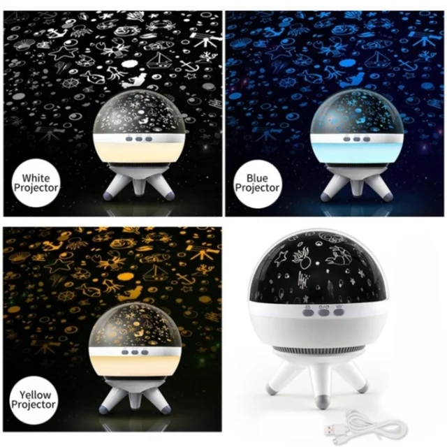 Aliexpress.com : Buy NEW Star Projector Baby Night Light 3 Color