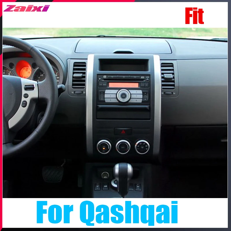 Excellent ZaiXi 10.4 inch Big screen Tesla Screen Vertical Screen Android Car PC GPS Navigation Radio Player For Nissan Qashqai 2007~2012 4