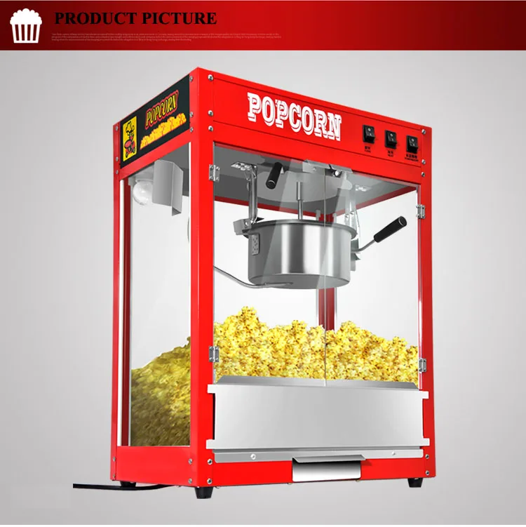 Нержавеющая сталь Автоматическая попкорн торговый автомат машина для изготовления попкорна
