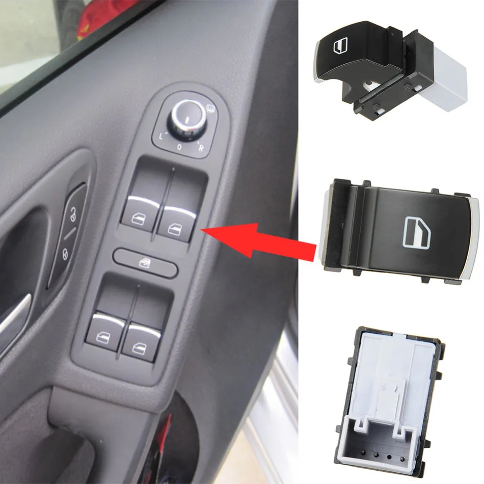 Buy Side mirror switch for VW CC Tiguan Passat B6 Golf