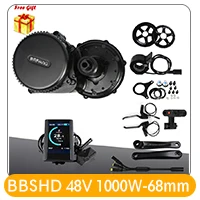 Discount Ebike Conversion Kit BAFANG BBS02B 750W 48V Bike Electric Motor Bafang Motor Mid Drive Kit Engine BBS02 E Bike 8fun Engine 6