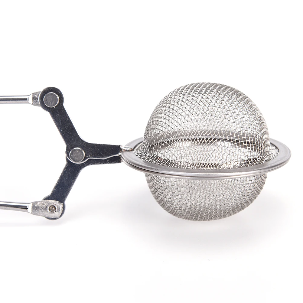 

3 Pcs/Lot Tea Infuser In Mesh Tea Ball Infuser Tea Strainer Filter with Handle Stainless Steel Tea Mesh Ball Filter