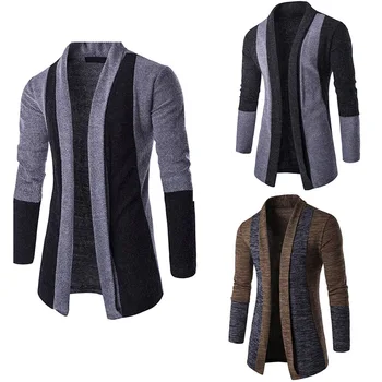 

Men Slim Fit Long Sleeve Knitted Cardigan Jacket Casual Sweater Coat Tops NYZ Shop