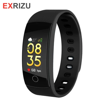 

QS80Plus Fashion Band Smart Wristband Activity Fitness Tracker Heart Rate Monitor Blood Pressure Pedometer Waterproof Bracelet
