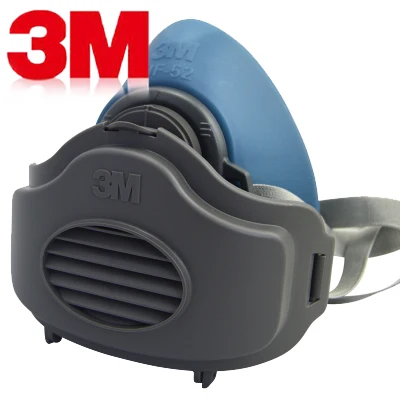 

3M HF-52 dust mask respirator new style respirator mask dust particles radioactive pollen powder face mask Simple Small