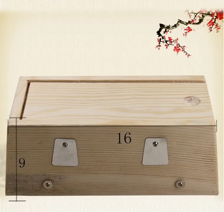 Деревянный двойной Трехконтактный прижигательный ящик коробка мокса