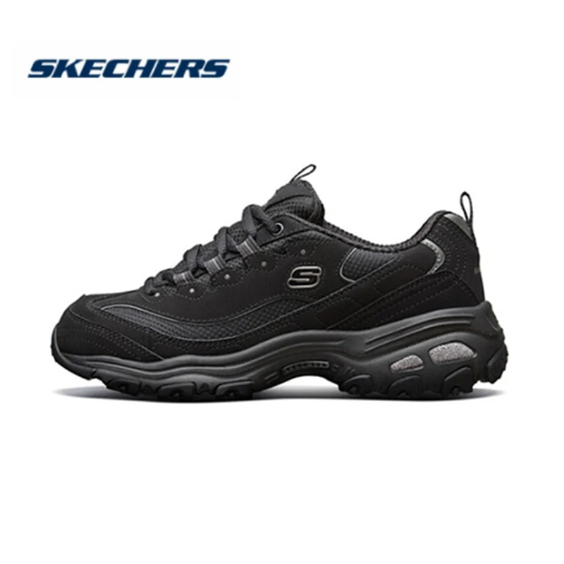 Skechers D'lites/Повседневная обувь; женская модная обувь на платформе; коллекция года; женская обувь на толстом каблуке; обувь на шнуровке; zapatos mujer; 11930-BBK