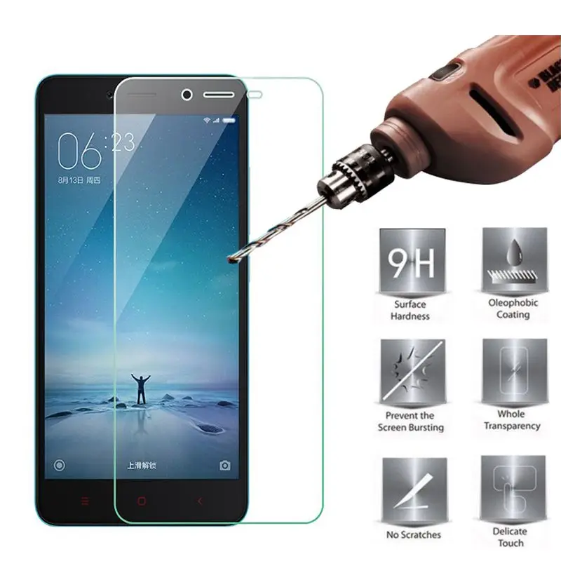 

MRGO Tempered Glass for Xiaomi Redmi Note 3 Screen Protector 9H Phone Protective Film for Xiaomi Redmi Note 3 Tempered Glass
