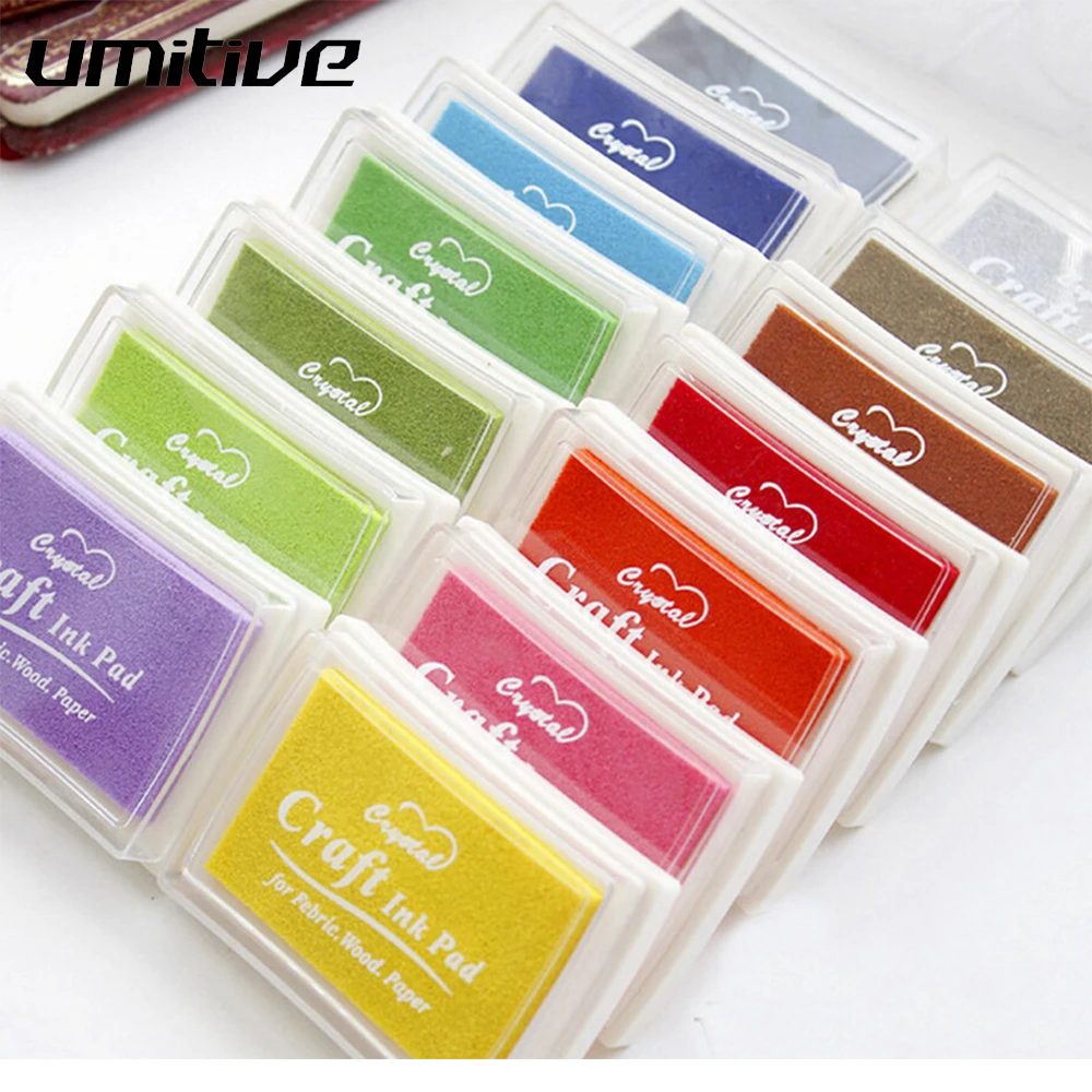 

Umitive 1pcs Ink Sponge Pad Stamp Planner Scrapbooking For Diy Diary Greeting Card Making Supplies