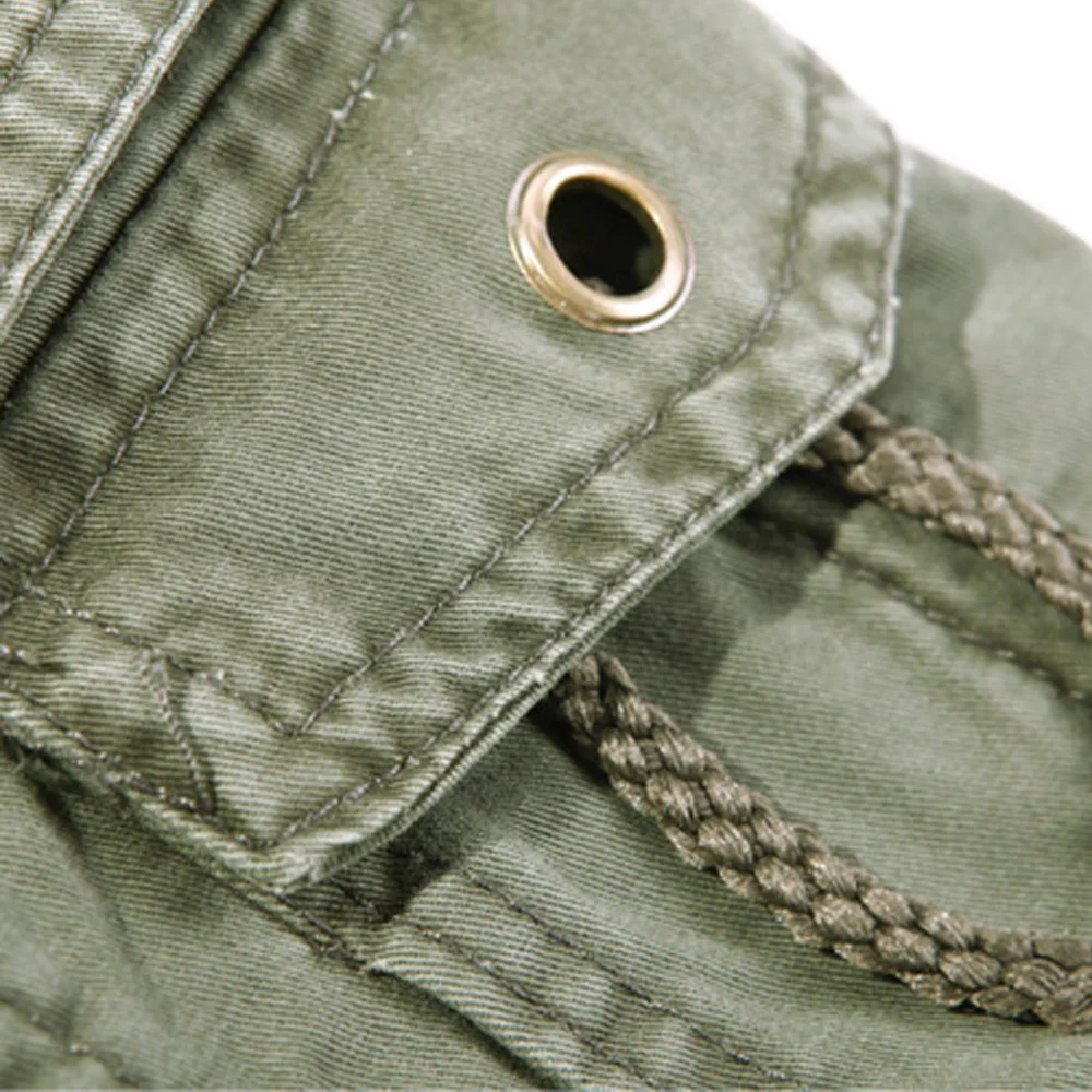 Pantalones deportivos de senderismo para hombre, a prueba de viento, a prueba de viento, con múltiples bolsillos, Tallas grandes