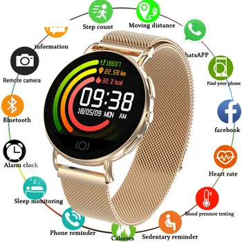 

Top Sell Fitness Smart Watch Men Women Heart Rate Monitor Blood Pressure Fitness Tracker Smartwatch Sport Watch for IOS Android