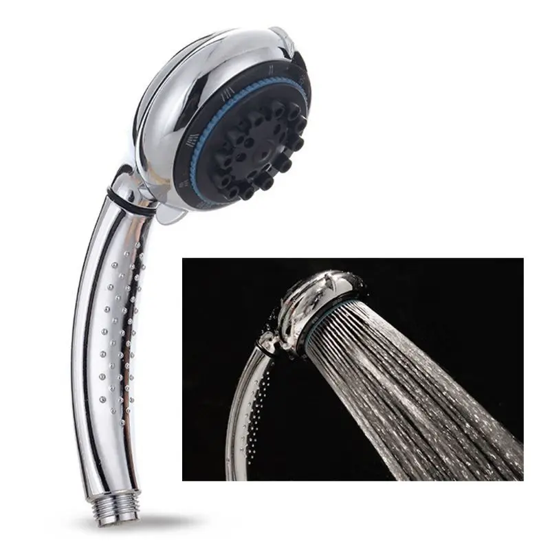 Bathroom Shower Head Sets Handheld High Pressure Water Saving Adjustable Chrome Hot And Cold mixer Faucet Water Hose Holder