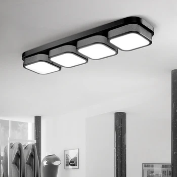 

Modern simple LED ceiling lamp wrought iron corridor balcony lamp kitchen door lamp small light in the bedroom