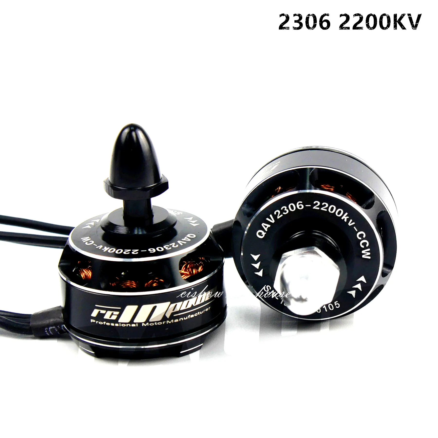 

RCINPOWER 2306 2200KV Mini Brushless Motor CW CCW for RC Racing Multicopter FPV