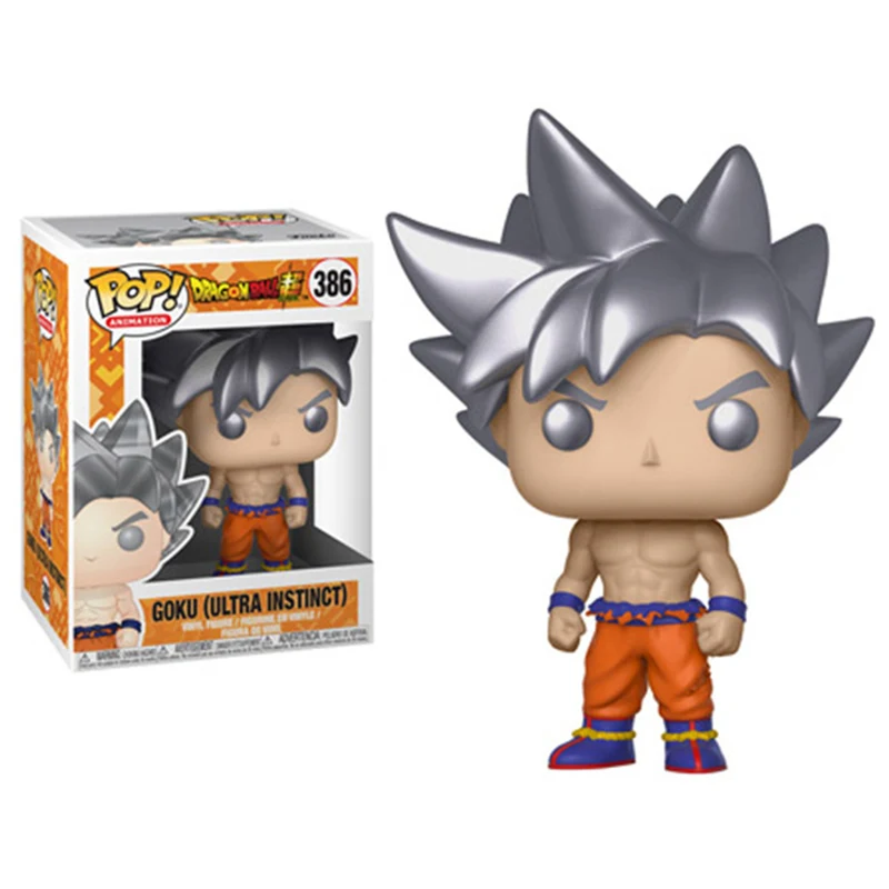 

Funko POP Amine Official Dragon Ball GOKU (ULTRA INSTINCT) Vinyl Action Figures Collectible Model Toys for Kids Children Gifts