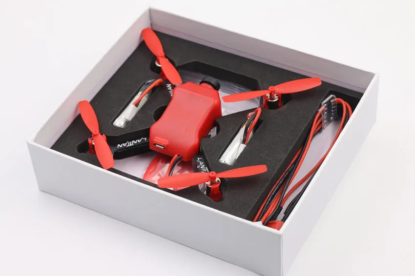 Квадрокоптер LT105Pro Радиоуправляемый FPV SP F3 матовый с контролем полета 5 8G 600TVL